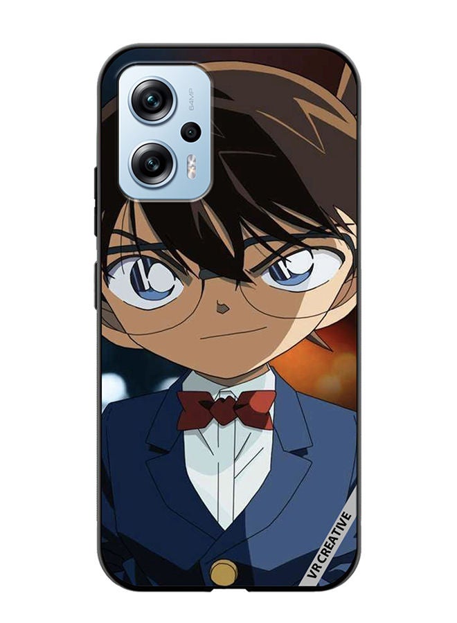 VR CREATIVE Protective Case Cover For Xiaomi Poco X4 GT Detective Conan Character Design Multicolour - Image 1