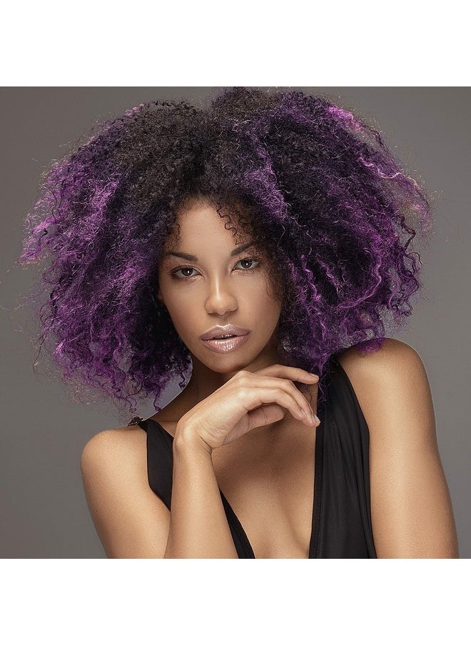 Color Me - Colorme Root Touch Up Temporary Hair Mascara to color and Blend Semi Permanent Dye regrowth. Washes Out (VIOLET DESIRE) - Image 1