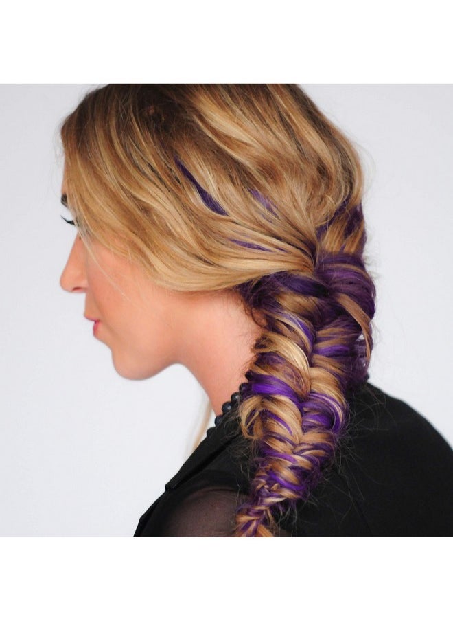 Color Me - Colorme Root Touch Up Temporary Hair Mascara to color and Blend Semi Permanent Dye regrowth. Washes Out (VIOLET DESIRE) - Image 1
