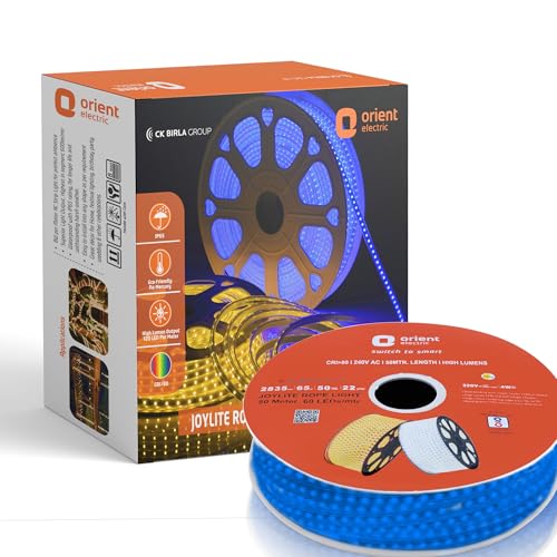 Orient Electric Plastic Joylite LED Rope Strip Light (Blue, Pack of 1) - Image 1