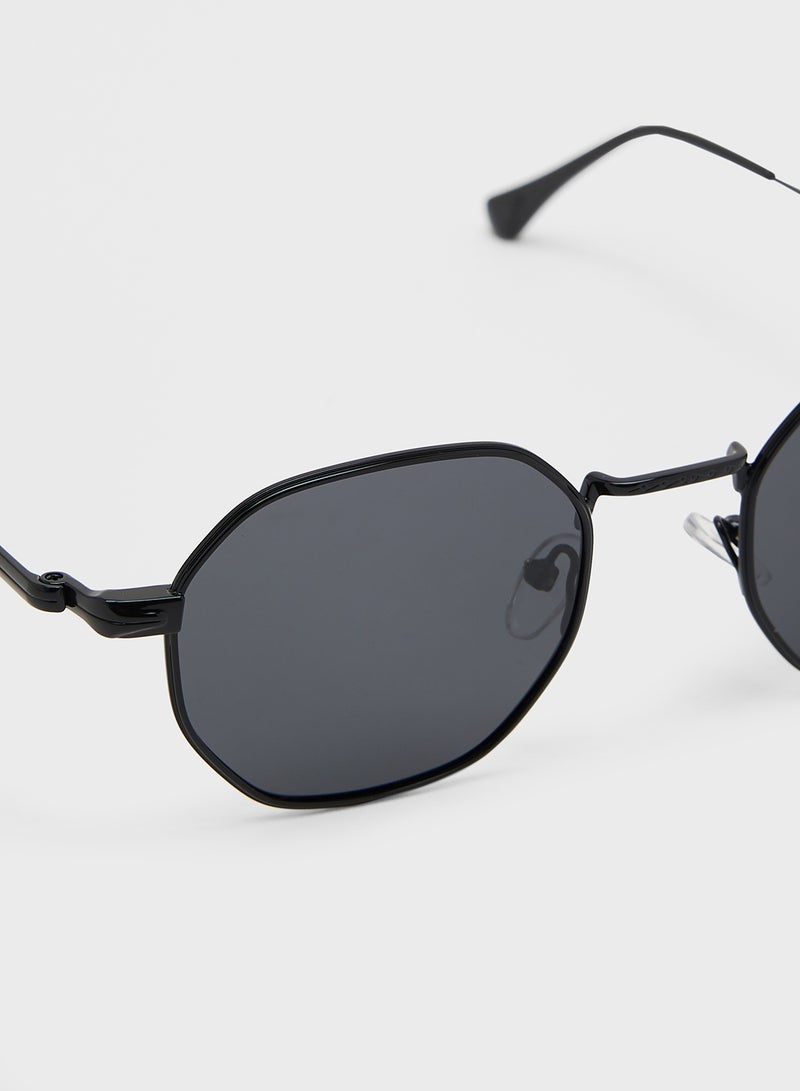 روبرت وود نظارات شمسية مستديرة بعدسات مستقطبة - Image 3