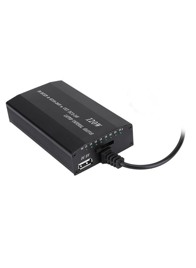 90W Home/Car Use Universal Notebook Power Adapter With 34 DC Connectors (110‑240V)