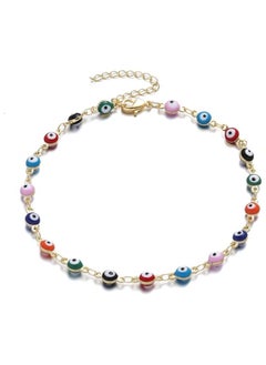 Julia Store 18K Gold Plated Beaded Bracelets for Women, Handmade Healing Crystal Chip Beads Bracelet Natural Gemstones Bracelet Gold Chains Bracelet Adjustable Julia Store  - Image 1