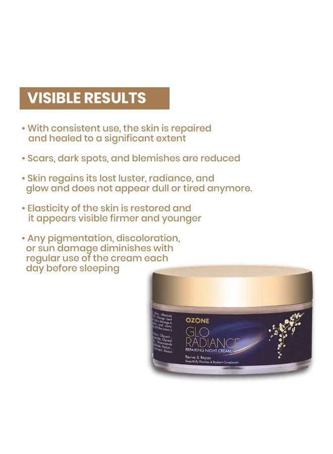 أوزون جلو راديانس كريم ليلي مرمم ليلي 50 جم - Image 4