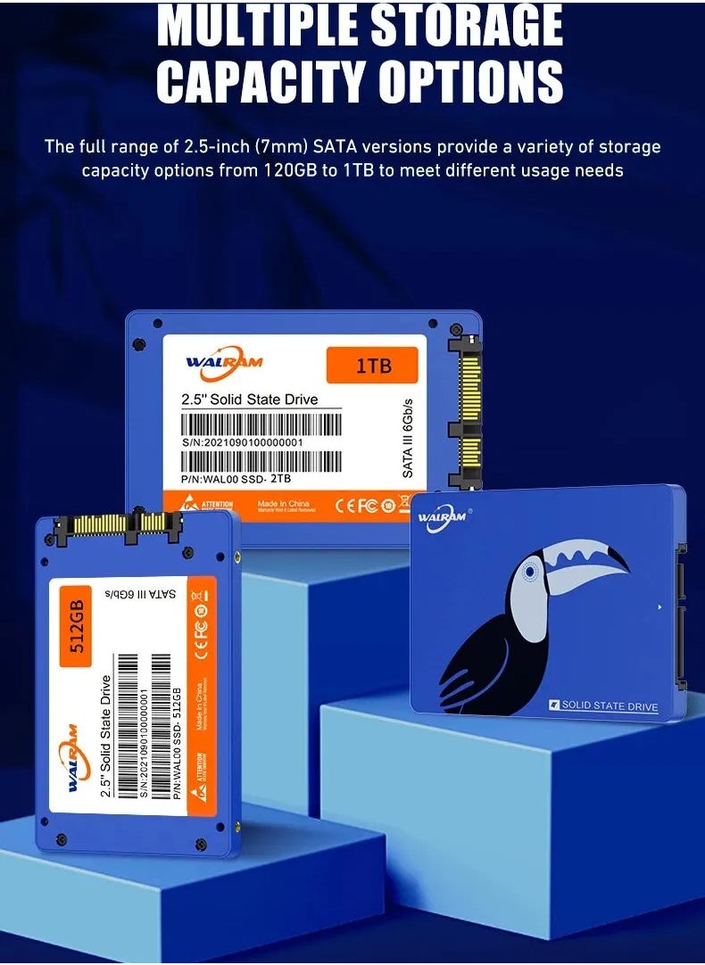 Generic - SATA III  SSD Internal Solid State Drive -  256 GB - Image 1