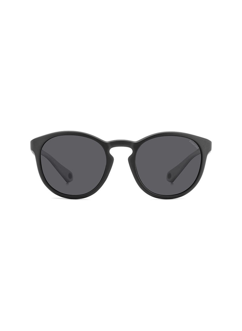 Polaroid - Unisex UV Protection Round Sunglasses - Pld 7050/S Mtt Black 52 - Lens Size: 52 Mm - Image 1