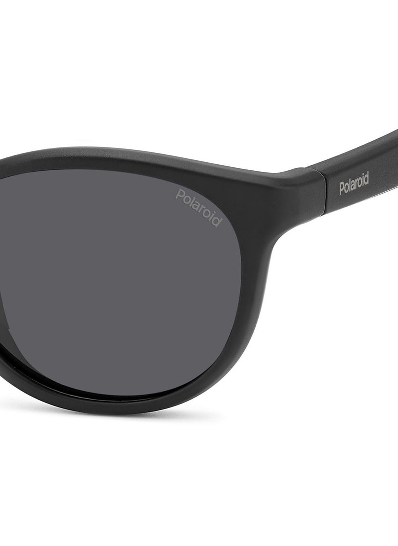 Polaroid - Unisex UV Protection Round Sunglasses - Pld 7050/S Mtt Black 52 - Lens Size: 52 Mm - Image 1