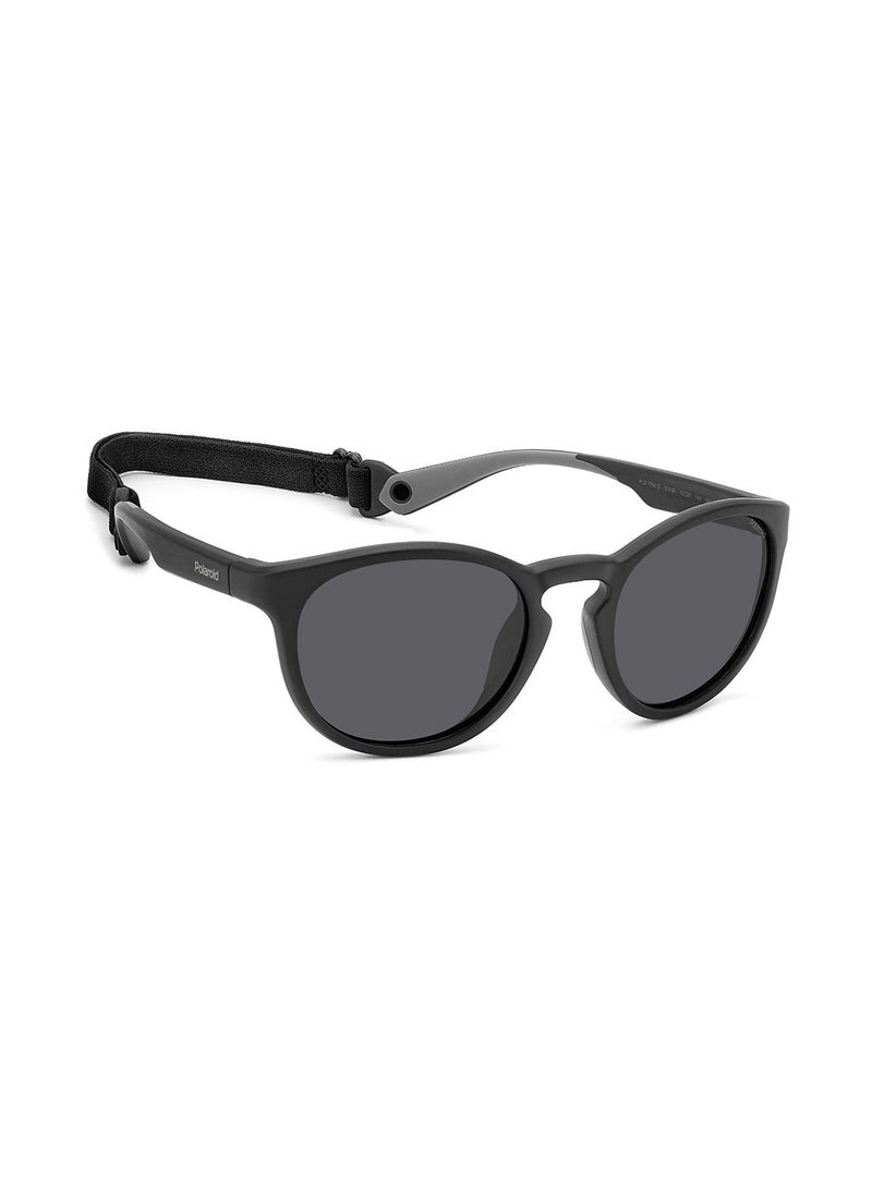 Polaroid - Unisex UV Protection Round Sunglasses - Pld 7050/S Mtt Black 52 - Lens Size: 52 Mm - Image 1