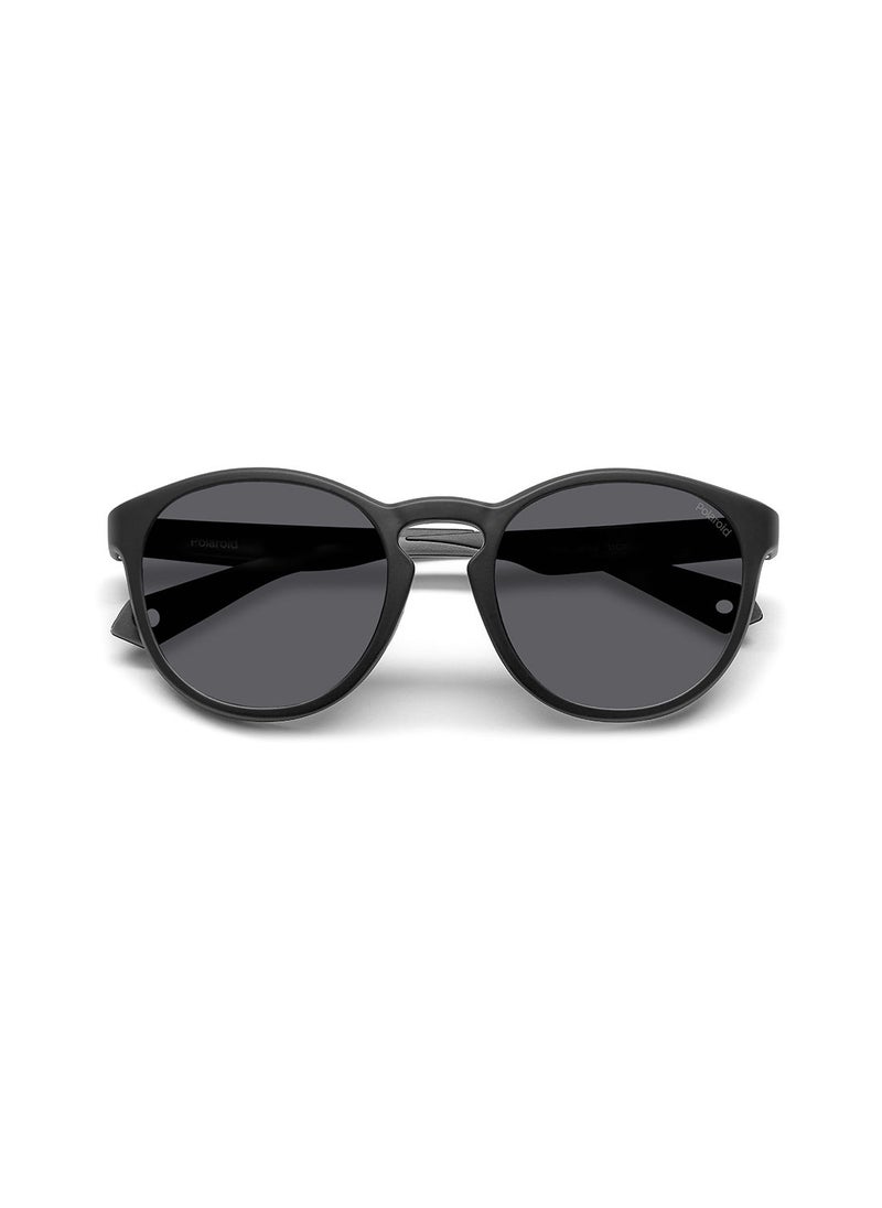 Polaroid - Unisex UV Protection Round Sunglasses - Pld 7050/S Mtt Black 52 - Lens Size: 52 Mm - Image 1