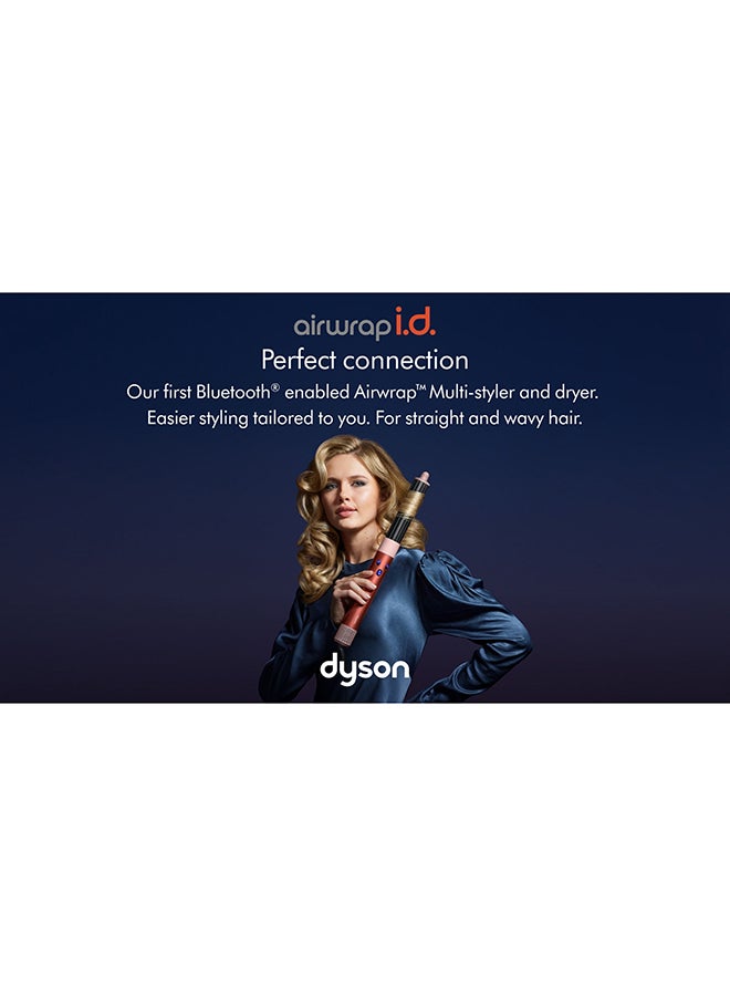 dyson HS08 Smart Airwrap i.d. Multi-Styler and Dryer Straight+Wavy (Strawberry Bronze/Blush Pink) - International Version Strawberry Bronze/Blush Pink - Image 2