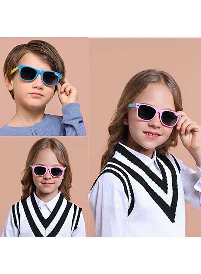 Kids Polarized Sunglasses Rubber Flexible Shades - Image 5