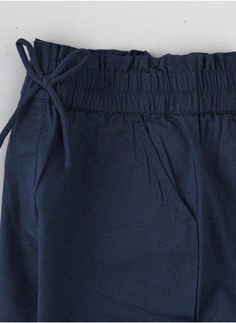 Jelliene Woven pull on pant with paperbag waist  - Image 4