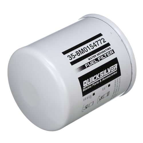 Quicksilver 8M0154772 Water Separating Fuel Filter for Select Johnson and Evinrude Outboards - Image 3