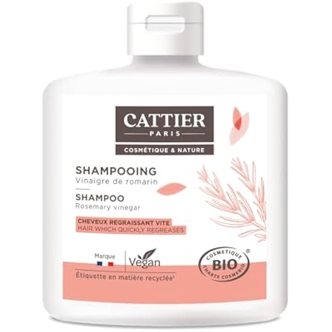 SHAMPOO ROSEMARY VINEGAR HAIR WHICH QUICKLY REGREASES -250 ML