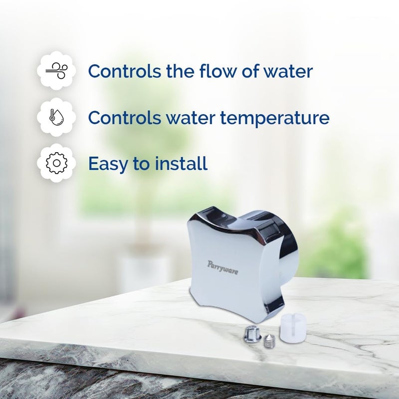 Parryware Knob Assembly for Jade Wall Mixer | Comes with Flow & Temperature Controller | Knob Valve for Faucets or Taps | G731499 - Image 2