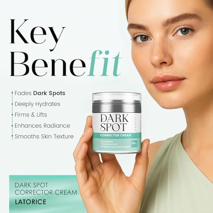 LATORICE Dark Spot Remover for Face and Body: Tranexamic Acid Serum for Women and Men - Reduce Sun Spot Melasma Freckles - Natural Ingredient Enriching Skin Care (1.7 Fl Oz) - Image 2