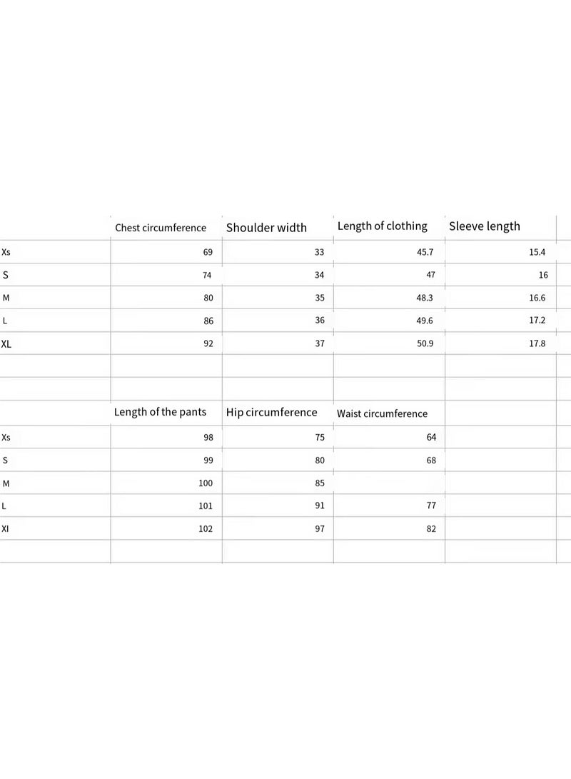 general 2025 - 2026 Leisure Solid Color Slim-Fitting Short-Sleeved Pants Set - Image 4