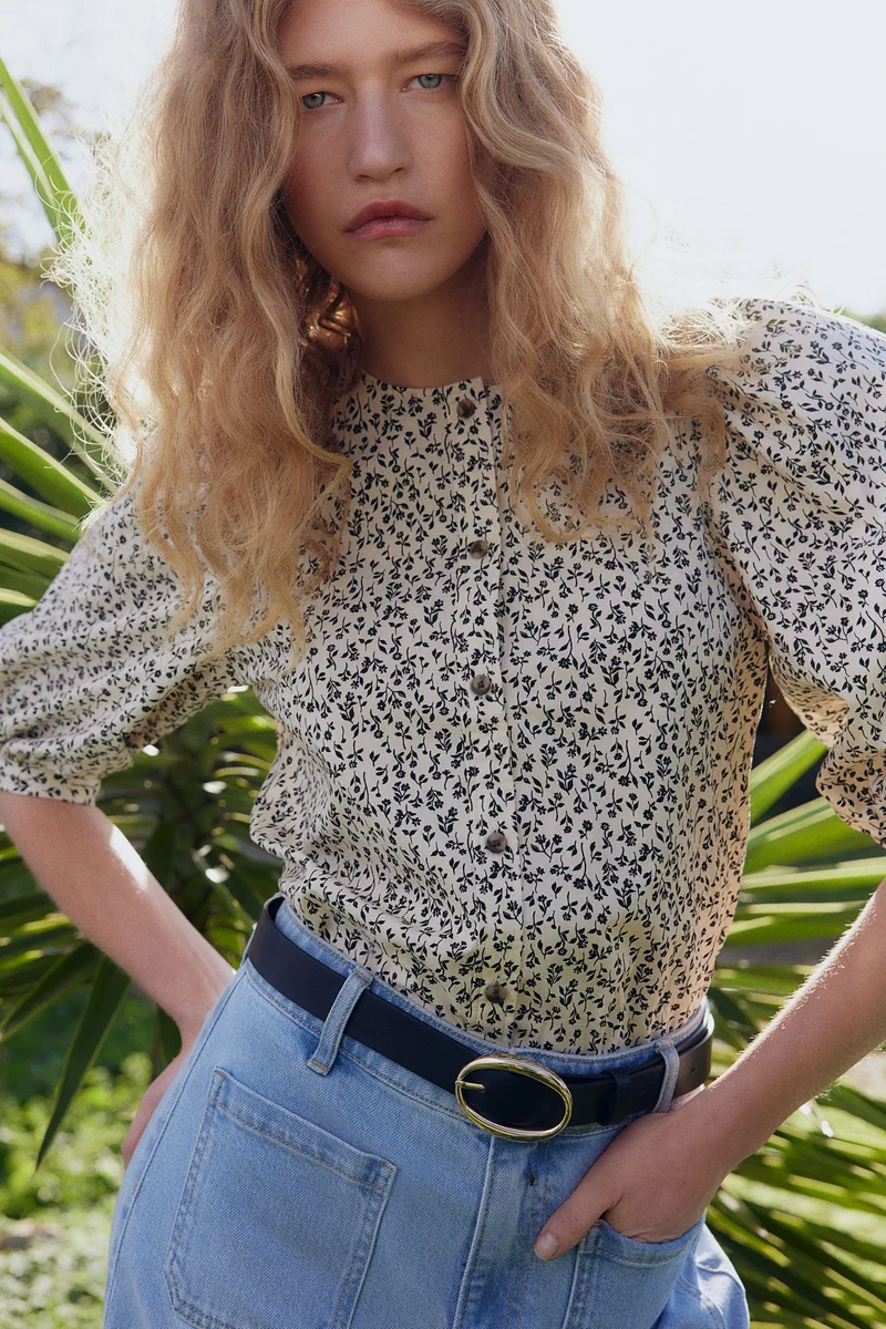 H&M Poplin blouse