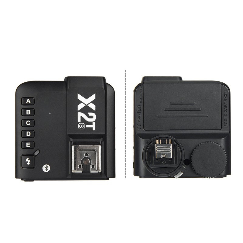 Godox X2T-S محفز فلاش لاسلكي TTL مع سرعة استجابة عالية 1/8000s HSS ومُرسل محفز لاسلكي 2.4G لأجهزة كاميرا سوني، ويتوافق مع فلاشات Godox V1 وTT350S وAD200 وAD200Pro، وأيضاً لأجهزة الهواتف iPhone X/8/8 Plus وHUAWEI P20 Pro/Mate 10 وSamsung S8 Note8 - Image 5