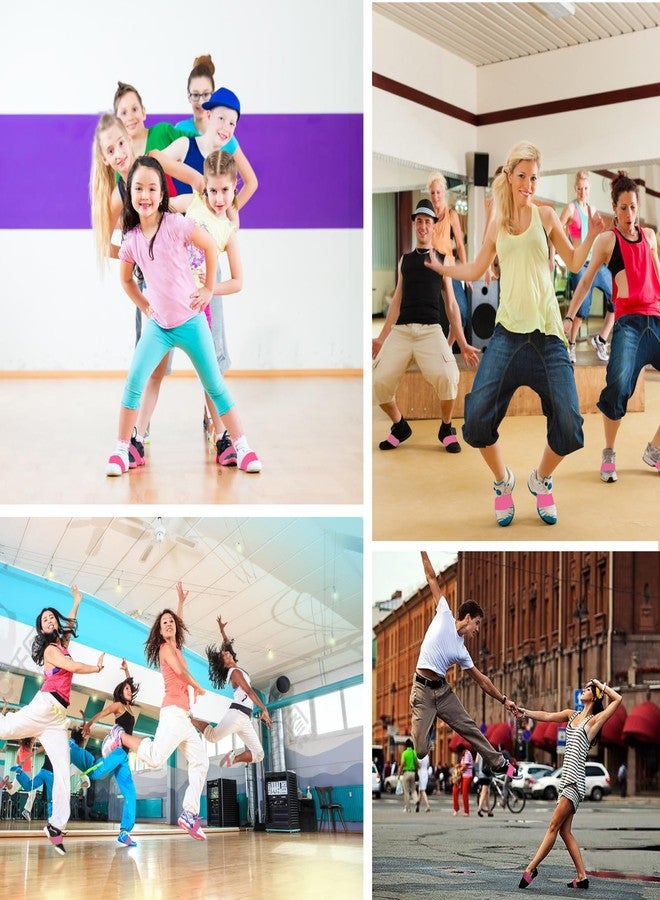 Hersent Shoe Socks for Dancing,Shoe Socks Over Sneakers,Ballet Dancers Sock for Pivots Non-Slip Sock for Dancing on Smooth Floors Pink - Image 5