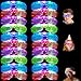 Zaaaslsm 20 Pack Led GlassesLight Up GlassesGlow Glasses Glow In The Dark Party Supplies Suitable For KidsAdults Rave neon Flashing Party For Birthday Mardi Gras New Years Eve Decoration - Image 2