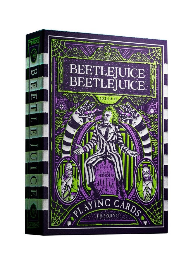 Theory11 theory11 Beetlejuice Playing Cards  - Image 1