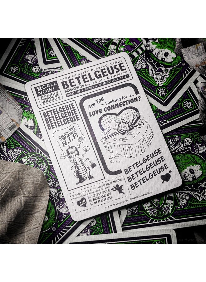 Theory11 theory11 Beetlejuice Playing Cards  - Image 3