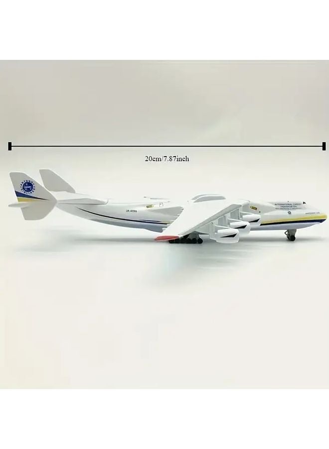 AN225 Transport Aircraft Model 1 400 Scale High Quality Aluminum Construction - Image 3