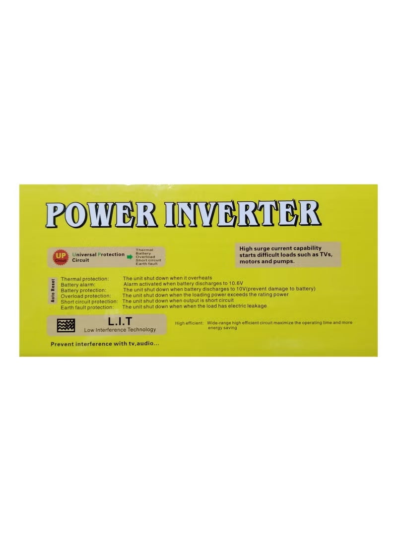 3XR Car Power Inverter 3000 Watt with 3 Pin / usb / connector cables - Image 5