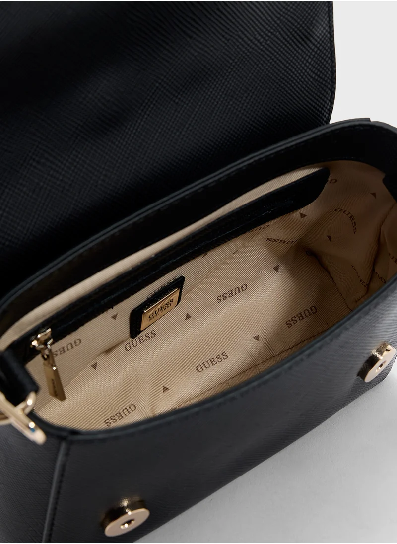 GUESS Fedana Top Handle Flap