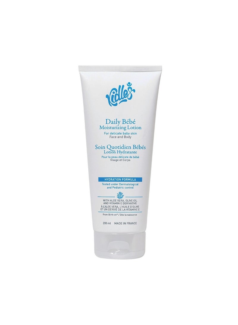 Kidles Baby Daily Bebe Moisturizing Lotion 200 ml - Image 1