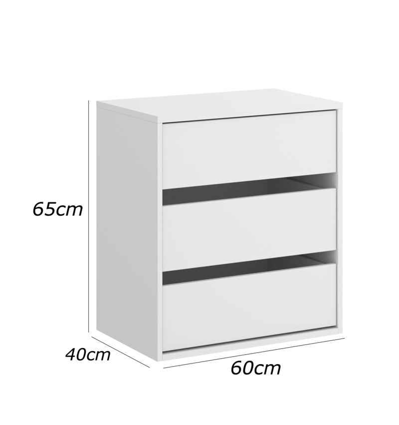 فرنتشر ستور وحدة ادراج مودرن ام دى اف - ارتفاع 65 سم - عرض 60 سم - عمق 40 سم ، من فرنتشر ستور. - Image 4