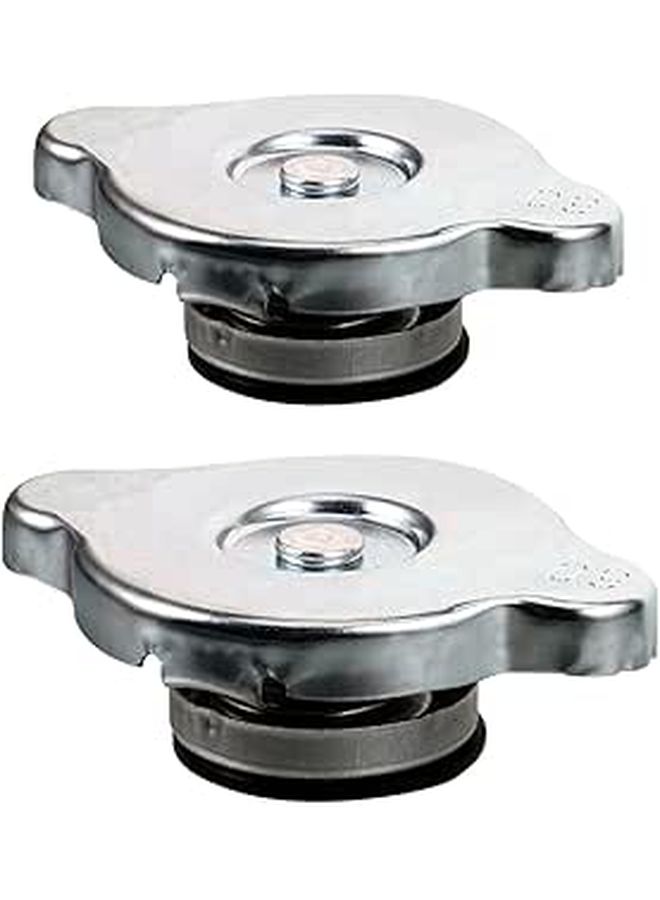 GALPADA 2pcs Coolant Cap Pressure Release For Vehicle Radiator - Image 1