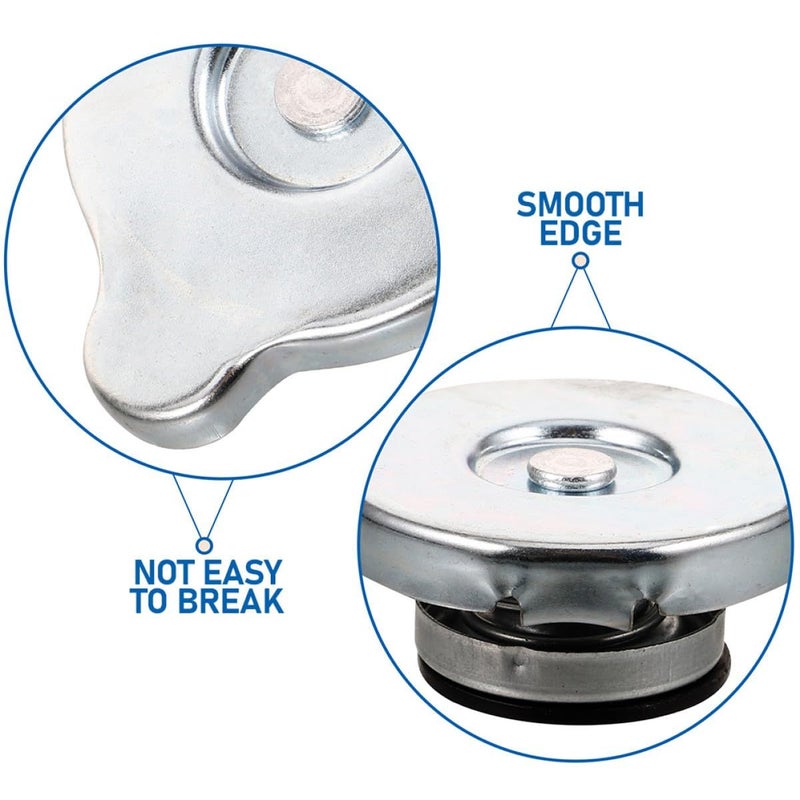 GALPADA 2pcs Coolant Cap Pressure Release For Vehicle Radiator - Image 4