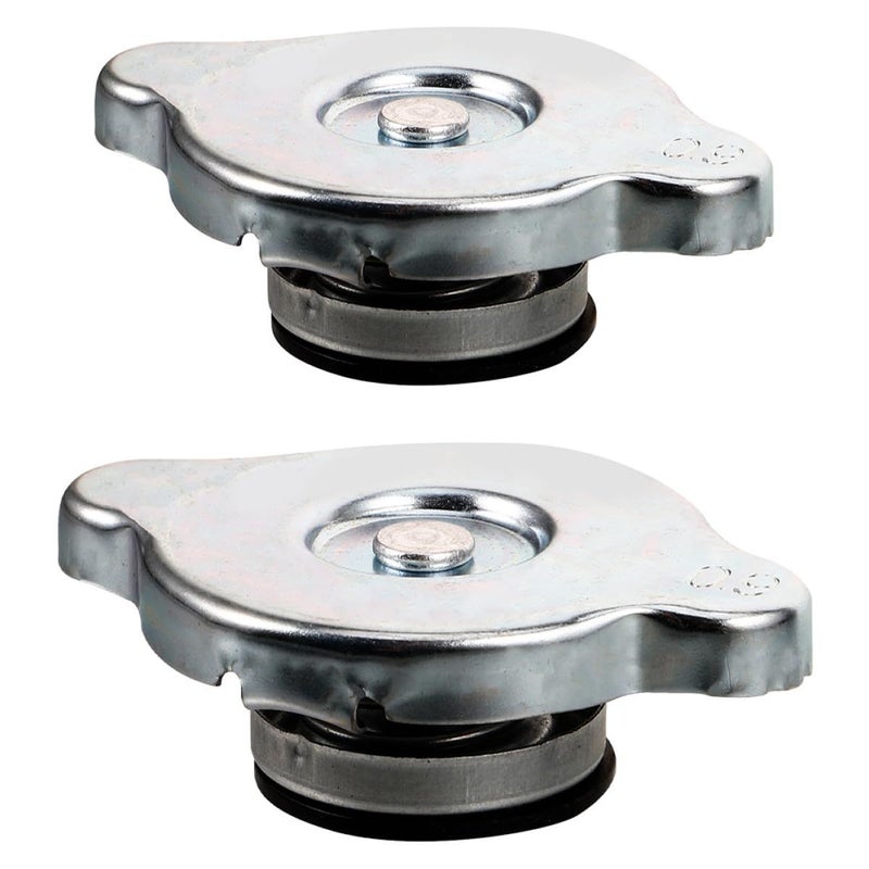 GALPADA 2pcs Coolant Cap Pressure Release For Vehicle Radiator - Image 2