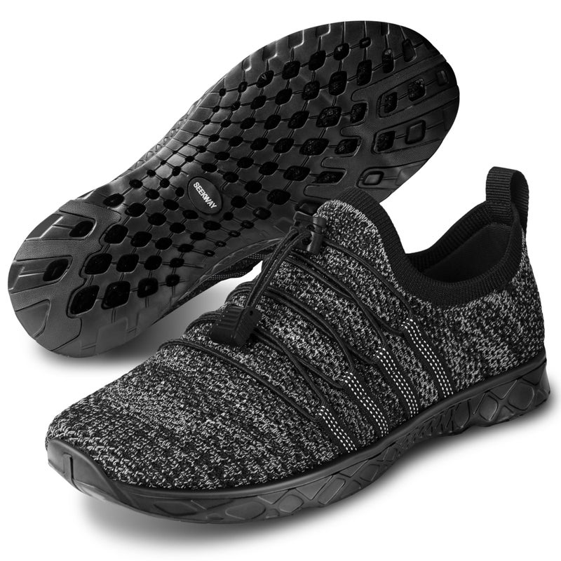 SEEKWAY Mens Womens Water Shoes Quick Dry Aqua Shoes Barefoot for Beach Surf Hiking Pool Water Sports - Image 2