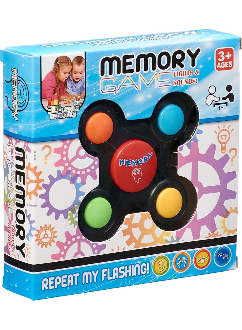 Plastic Educational Memory Games Game with Lights and Sounds Quiz Game