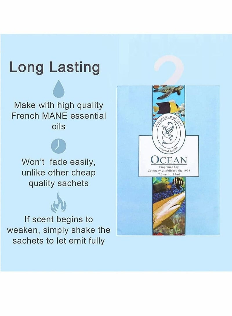 Scented Sachet 12Pcs Fragrance Sachet Bags Wardrobe Fresheners Drawer Fresheners Long Lasting for Drawers Closets Wardrobes Bathrooms Cars - Image 5