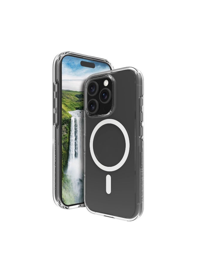 DBRAMANTE1928 حافظة آيسلندا الترا D3O ماغسيف لهاتف آيفون 16 برو ماكس شفافة - Image 4