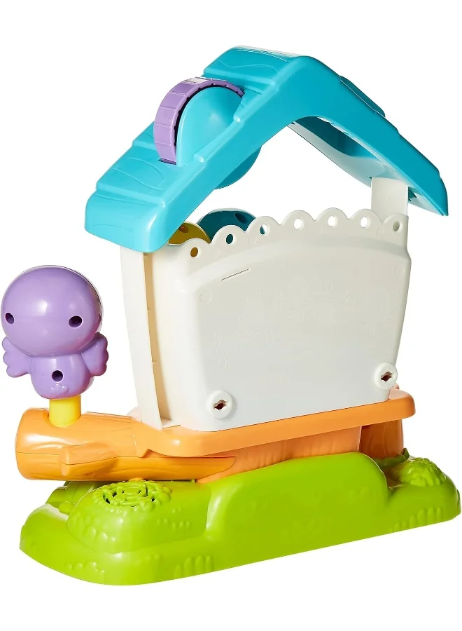 في تك Musical Bird Play House | 50+ Songs And Melodies, Teaches Cause & Effect, Colors, Numbers | Teaches Sounds & Instruments - Multicolor 33x50x11.6cm