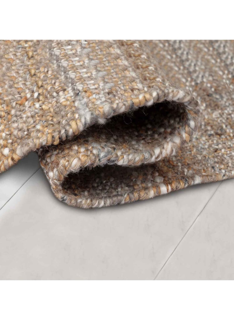 EVELYN - JUTE / POLYESTER RUG - 200X300 CM -GREY IVORY - Image 2