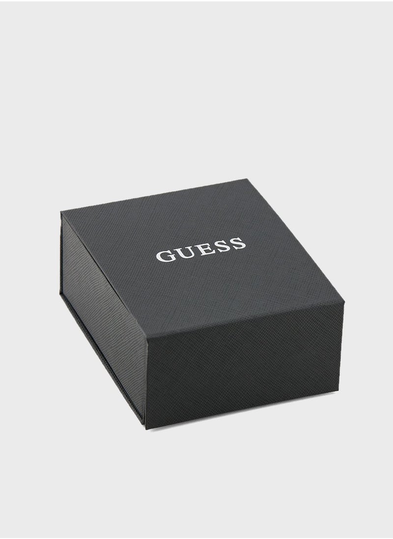 GUESS - Casual 19Mm Coin Pattern Bracelet Bracelet - Image 1