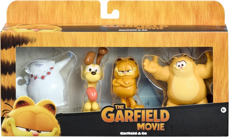 Goliath Animagic Garfield Figurine 4Pack Garfield Odie Vic  Jinx - Image 1