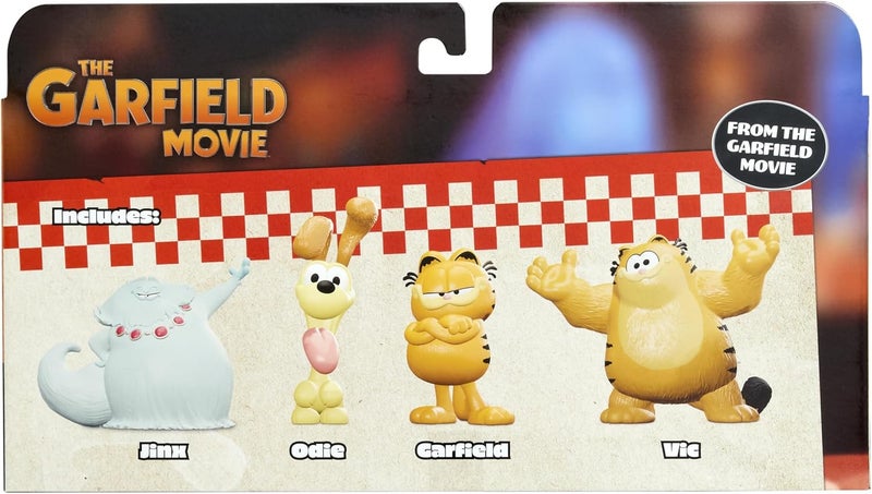 Goliath Animagic Garfield Figurine 4Pack Garfield Odie Vic  Jinx - Image 5