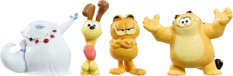 Goliath Animagic Garfield Figurine 4Pack Garfield Odie Vic  Jinx - Image 2