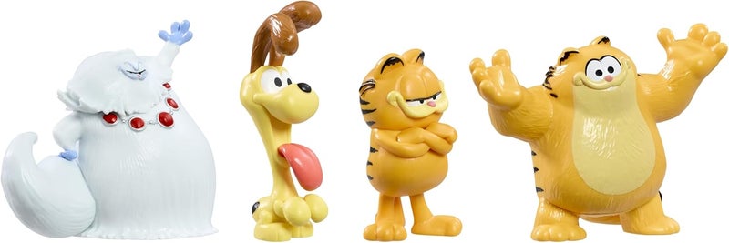 Goliath Animagic Garfield Figurine 4Pack Garfield Odie Vic  Jinx - Image 3