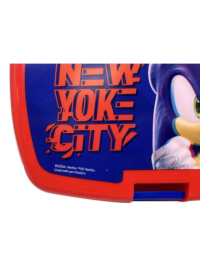 Sonic the Hedgehog: Sandwich Boxes With Inner Tray - 112-11-028