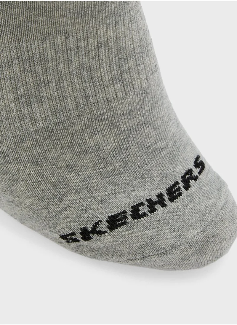 SKECHERS 3 Pack No Show Socks