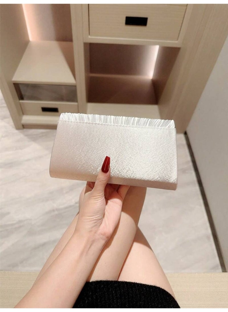 Women Evening Clutch Soft Pleated Elegant Design for Special Occasions - Image 5