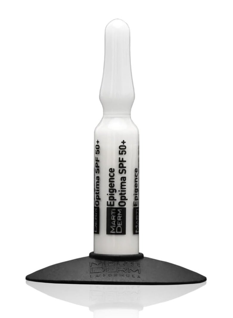 مارتيديرم واقي الشمس مارتيديرم بلاك دايموند إبيجينس أوبتيما SPF50+، عبوة من 30 أمبولة - Image 2